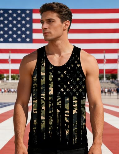 Camiseta sin mangas para playa con estampado 3D Raisevern XXL 2
