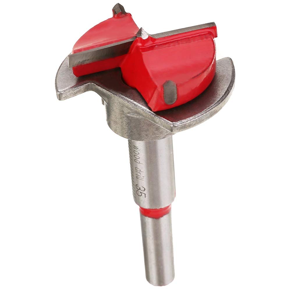 F.t. Forstner Drill Bit Set Diameter 30 Mm Wood Drill With Round Shank Cutter For Cabinet Hinge Hole With Depth Adjustment