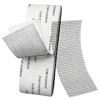 LIBAIDZ 1 Rolle Fliegengitter Reparaturband 5 cm*2 m,Fliegengitter Reparieren,Fliegengitter Reparatur Klebeband,Reparaturband für Fliegengitter,Fliegengitter Reparatur Set Schwarz