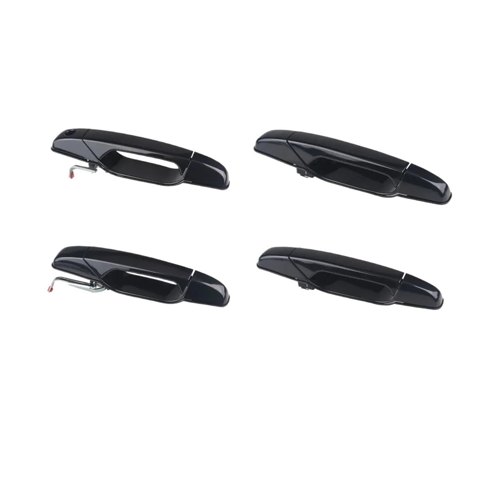 Shlpzhgmc 4Pcs Car External Door Handle Compatible With Chevy Silverado Tahoe Suburban Sierra Yukon Cadillac Escalade Auto Outside Door Handle 20828237(4Pcs)