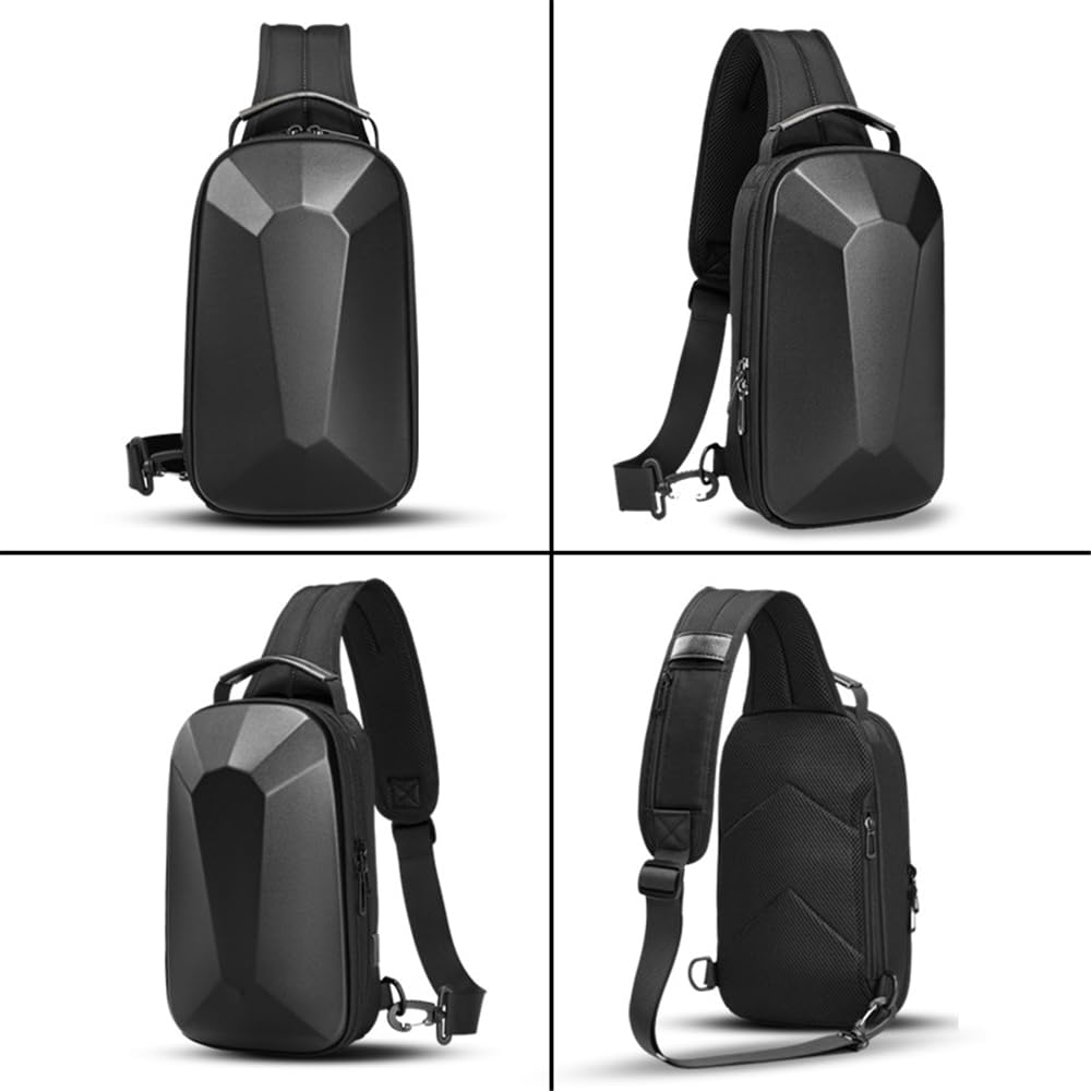 Étui de Protection à Coque Dure Sacoche de Poitrine avec Port de Charge pour ASUS ROG Ally Console Accessoires