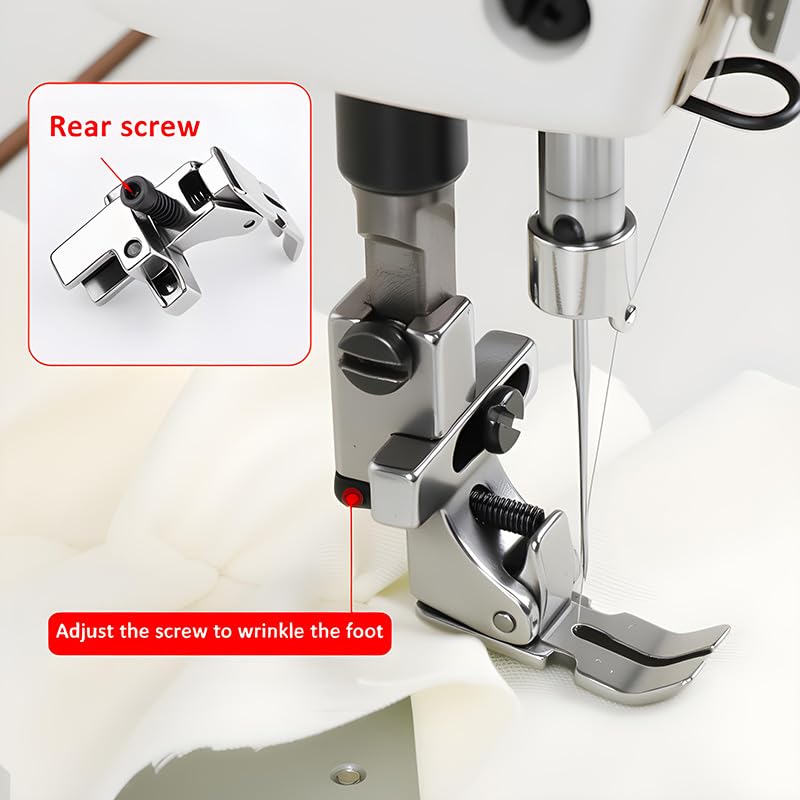 Prensatela Multifuncional Ajustable para Máquina de Coser Industrial miniatura 7