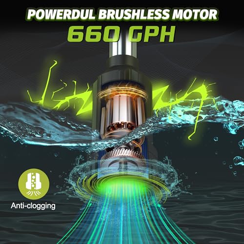 Image of FLUENTPOWER Cordless Stick Water Transfer Pump