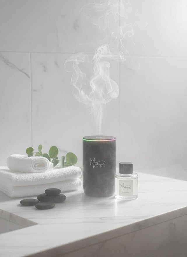 Difusor de Aromas Portátil Mistique Smart con Luz LED y Control Táctil miniatura 2