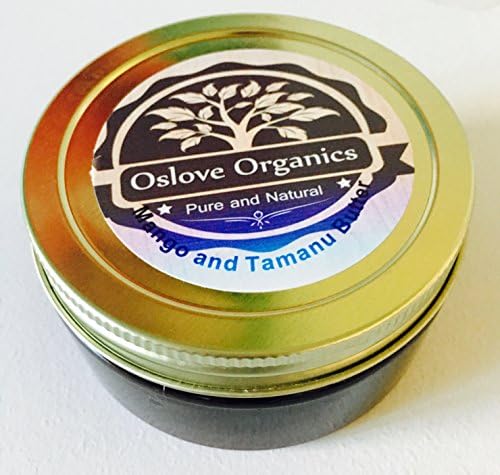 Whipped Mango and Tamanu body butter by Oslove Organics 5 oz- Soft silky butter with lavender and grapefruit essential oils