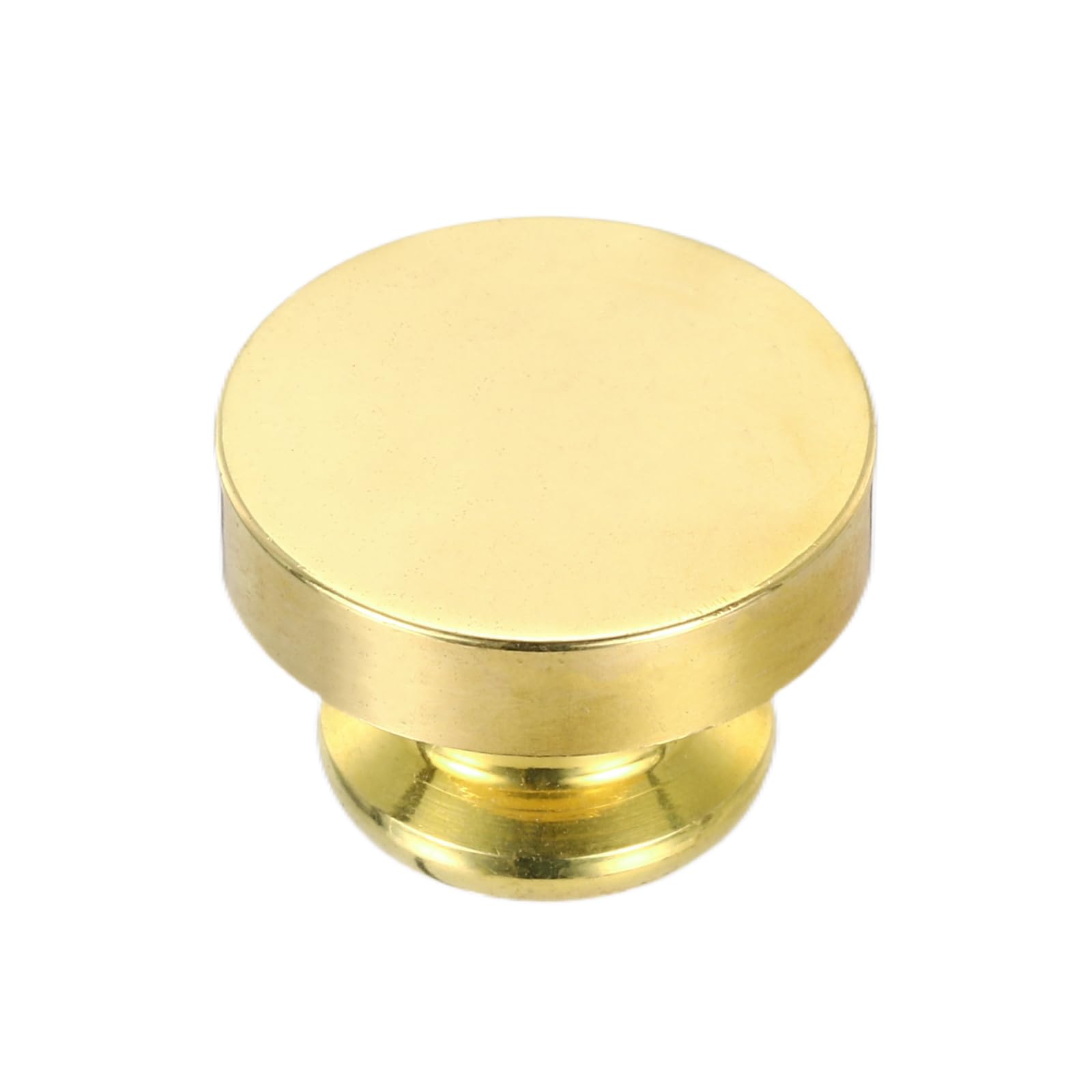 PATIKIL 20mm Blank Wax Seal Stamp, Round Sealing Wax Stamp Vintage Retro Brass Head for Envelope Invitation Cards
