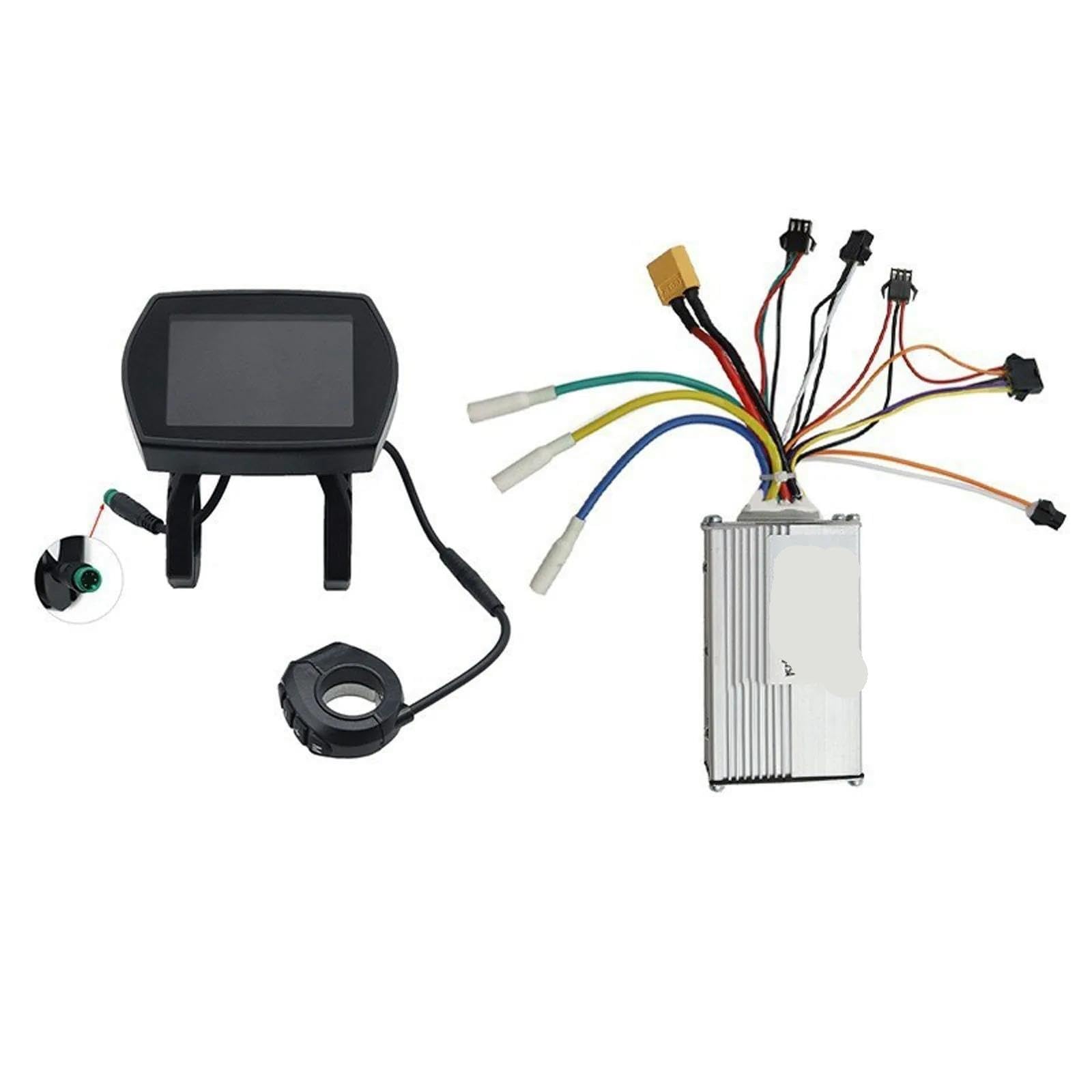 Kit de Tableau de Bord de contrôleur de Moteur de Scooter électrique for Ku-Goo G2 Pro, écran LCD 48V 25a 1000W, pièces de Rechange for Kickscooter