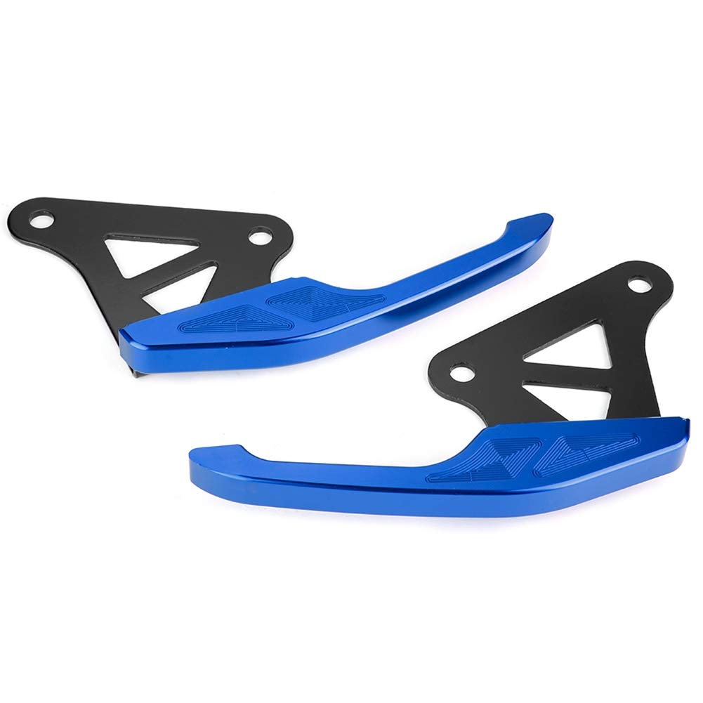 Il Kit Maniglia per Passeggero del Passeggero in Alluminio Universale per Moto Aumenta la Sicurezza per i Ciclisti Grom MSX 125 (BLUE)