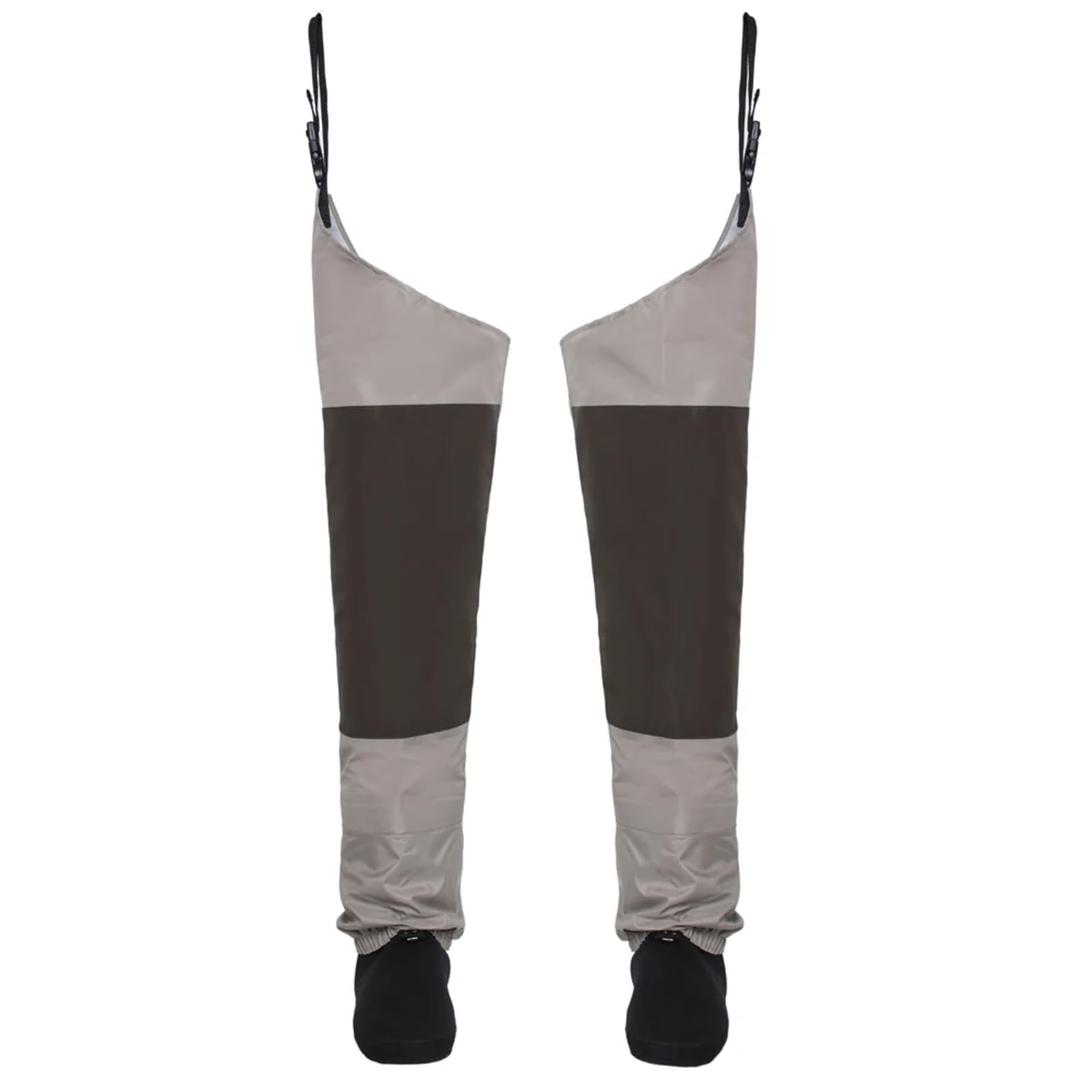 Waders Pesca Abbigliamento Pantaloni da trampoliere da caccia da uomo Pesca a mosca Trampolieri da coscia traspiranti Pantaloni impermeabili Trampolieri da gamba for esterni Trampolieri for anca(L)