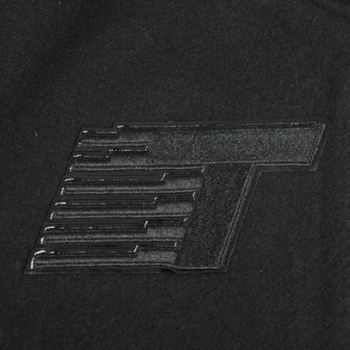 Image of Pro Standard Womens WNBA Classic Triple Black Varsity Jacket