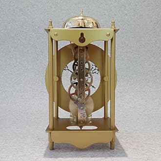 Hermle Antique Style Lantern Table Clock with Hour Strike 23004-000711