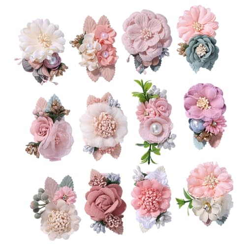 Barrettes à cheveux fleurie pour accompagner les rires et les jeux de votre petite fille