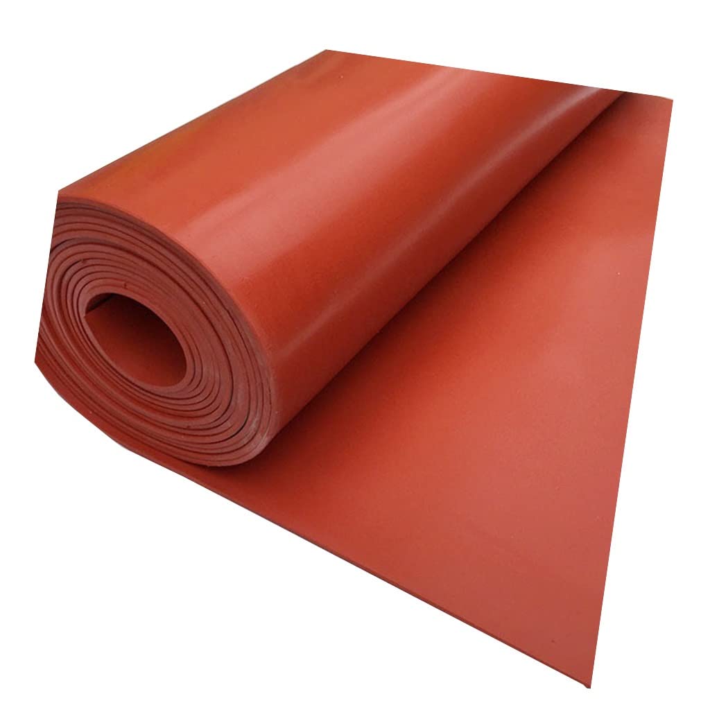 Foglio Di Gomma Siliconica Flessibile Resistente Al Calore US High Temp Red 18 X 8 X 8 Quadrato~p115971500 - Foto 2