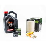 Kit Révision Filtres Bougies pour YAMAHA FJR 1300 AS de 2012 à 2021   MTL 7100 10W40 4L