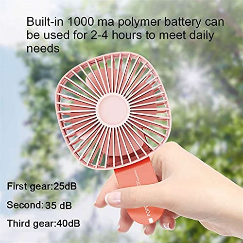 HAOSHAN Mini Fold Draagbare Ventilator Elektrische Hand Held Travel Cooler Koeling Kleine Fans USB Oplaadbare desktop… - Image 5