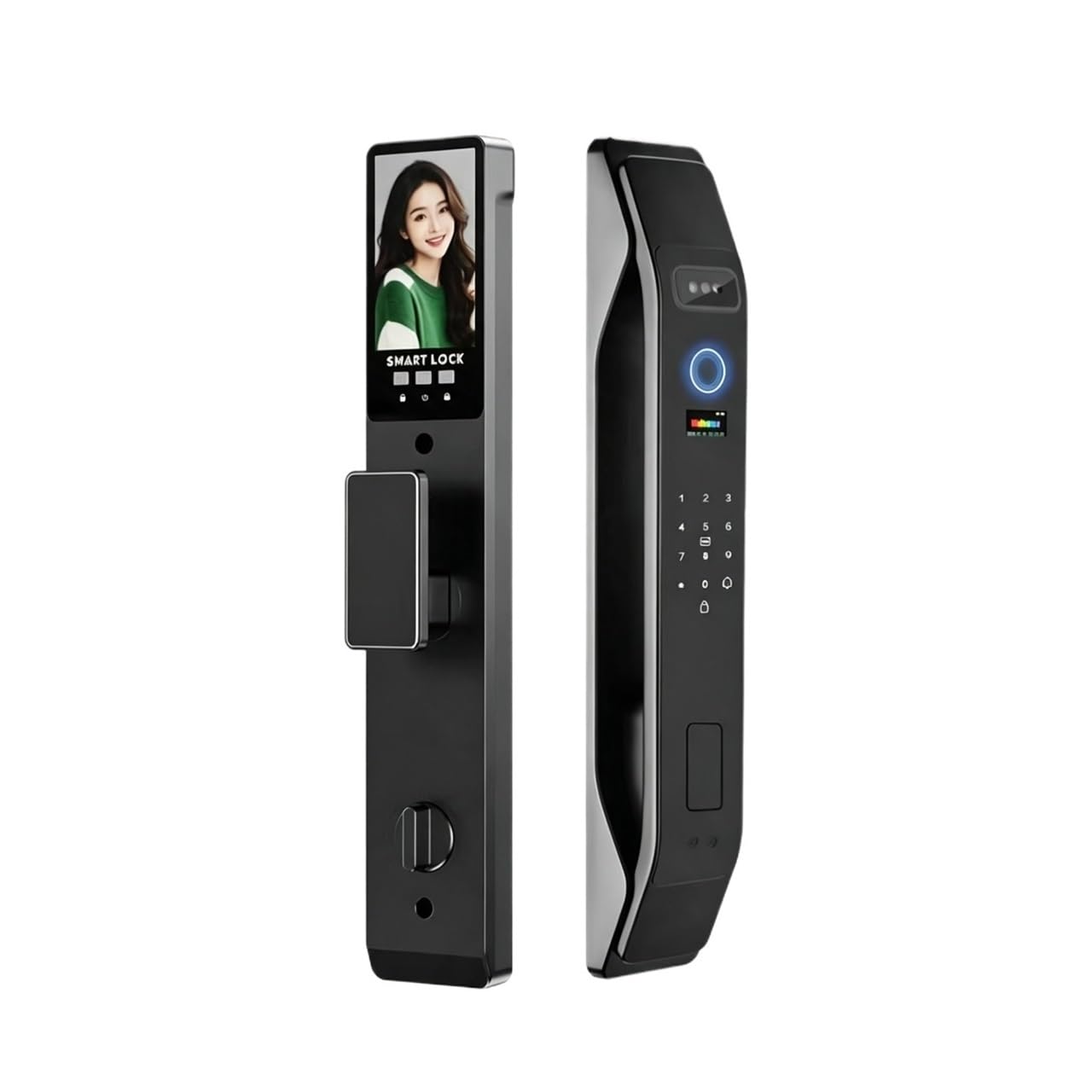 Smart Lock WiFi 3D Riconoscimento facciale Serratura for impronte digitali con controllo app