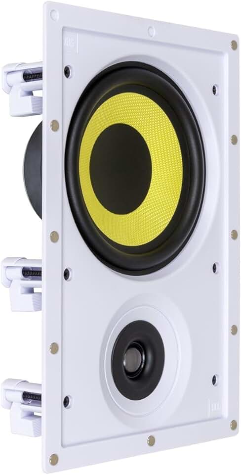 Caixa Acústica de Embutir JBL CI6R Plus Arandela Retangular 160W