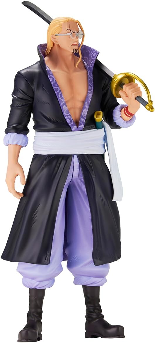 Ichibansho Figure - One Piece - Silvers Rayleigh (Roger Pirates) Masterlise Collectible Statue