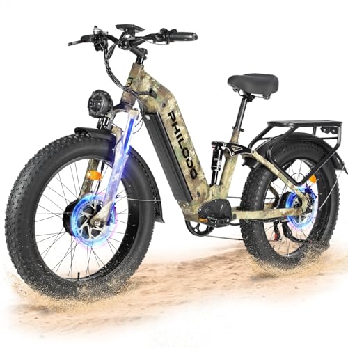 PHILODO Falcon 60V Off-Road Electric Bike - Dual...