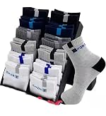5 Pairs Sports Cotton Ankle Length Socks for Men, Pack of 5., Assorted