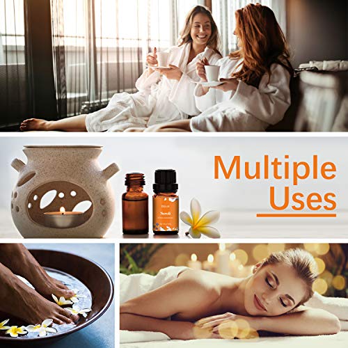 Neroli Essential Oil, Esslux Aromatherapy Essential Oils For Diffuser, Massage, Soap, Candle Making, Perfume, 30 Ml #TOP3