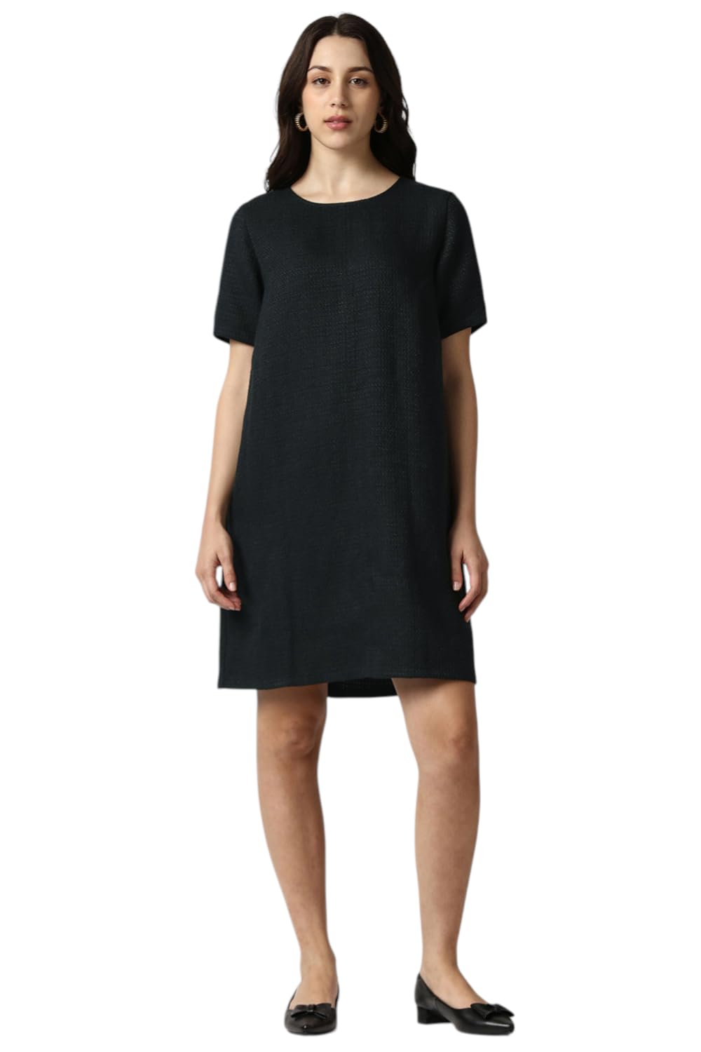 van heusen Women's Polyester Modern Above The Knee Dress-picture-42