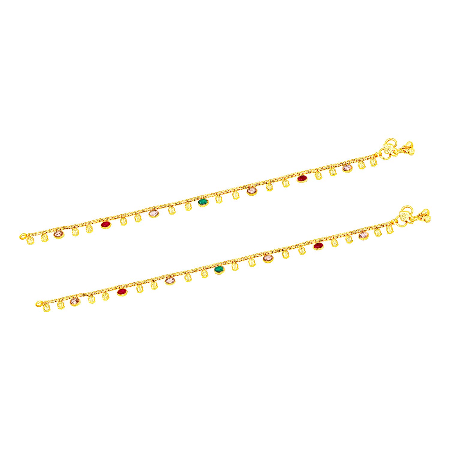 Sukkhi Gleaming Gold Plated Anklet For Women (A101508) (B0B4WZCXLP) Amazon Price History, Amazon Price Tracker