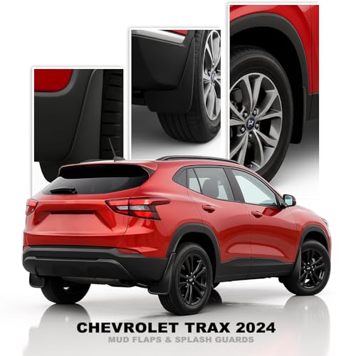 Image of 4Pcs Mud Flaps fit for 2024 2025 Chevy Chevrolet Trax Mud Guards Front Rear Mudflaps Splash Guard Protector Accessories