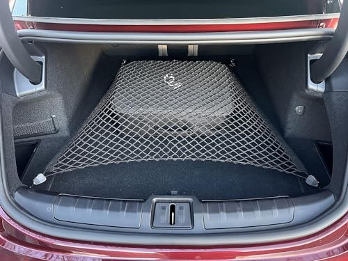 Floor Style Automotive Elastic Trunk Cargo Net for Porsche Taycan