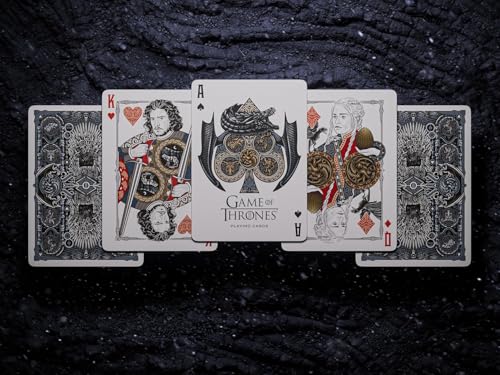 Image of MilesMagic Theory11 GoT Playing Cards Very Limited Edition Poker Collectible Premium Television Series Rare Deck by Theory11
