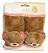 Bear seat belt,infant carseat strap covers for travel and comfort, plus protection from strap burn in car seat and strollers