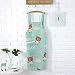 YXDZ Delantal Nórdico De Tela Estampada Fresca De Algodón Y Lino Cocina Cocina Pan Panadería Mono Impermeable Antiincrustante Cintura Oso 60 * 88 Cm