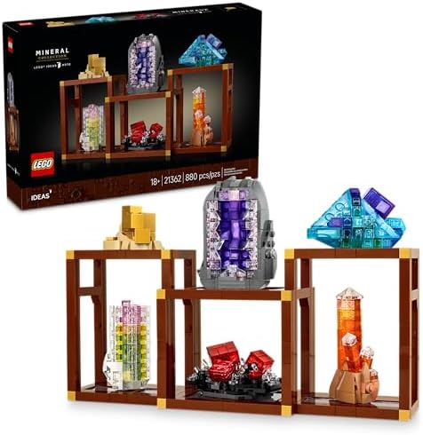 LEGO Ideas Coleção de Minerais 21362 (880 Peças)