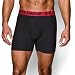 Under Armour Men's UA HeatGear Performance 6" Boxerjock 2-Pack XXX-Large Black