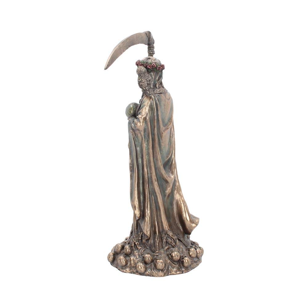 Nemesis Now - Statuetta di Santa Muerte, 38 cm, colore: bronzo