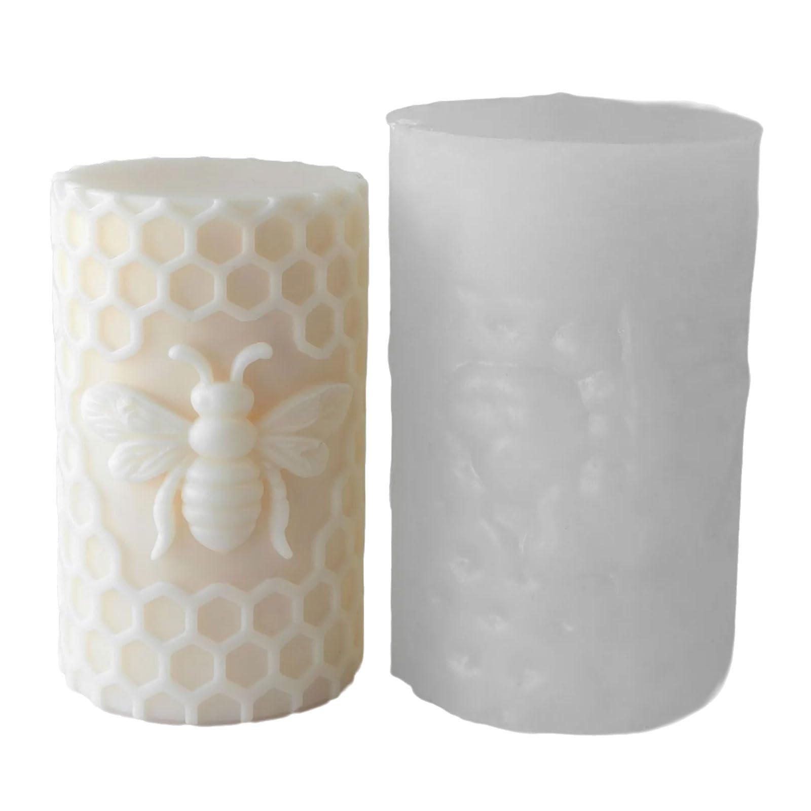 Qusinfc Carved Silicone Molds for Making Soap Cylinder Silicone Molds for Epoxy Resin Project