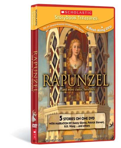 Rapunzel & More Classic Fairytales DVD interactivo para entretener sin conexión a internet 2