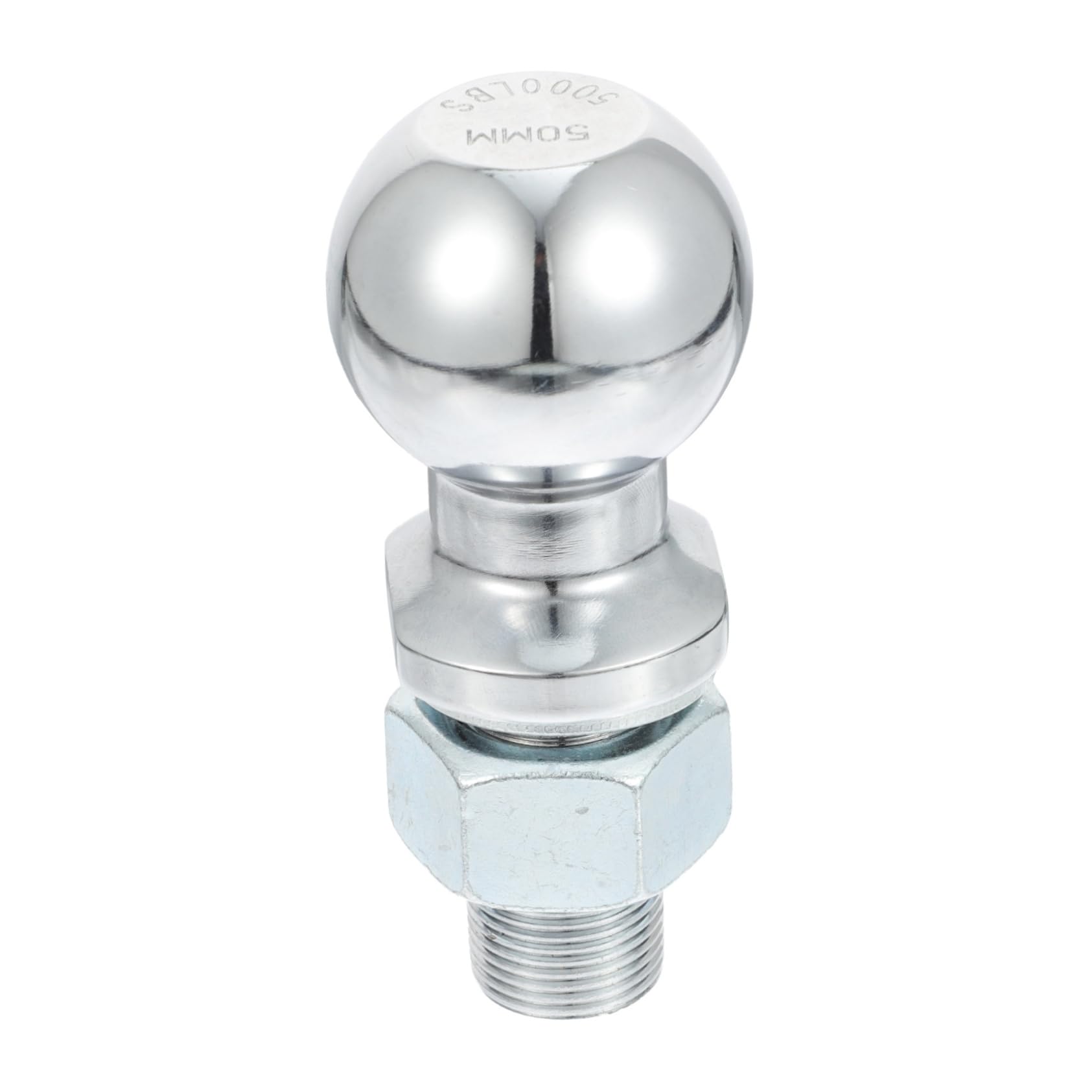Alipis Boule Attelage pour Remorque Récepteur Attelage Arrière Boule de Remorquage Résistante et Antirouille