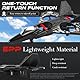 Afenau RC Flugzeug, 2,4 GHz Ferngesteuertes Flugzeug mit Batterien, 360° Surround Modellflugzeug Ferngesteuert mit LED, 6 Achsen Gyro Stabilisator RCFlugzeug Anfänger für Kinder Erwachsene (Grau)