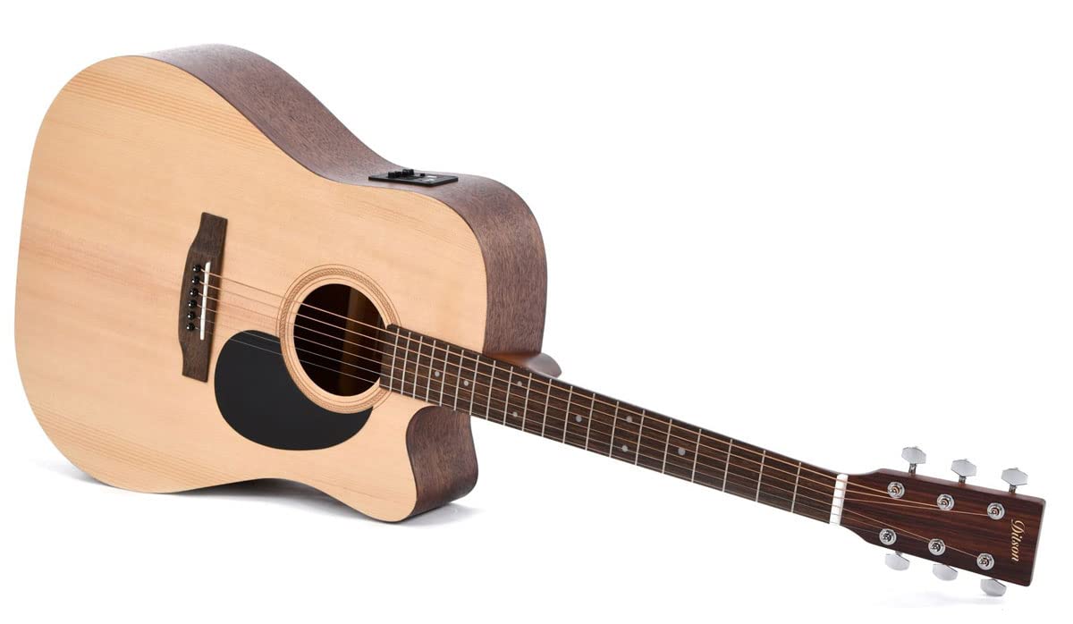 DITSON Spruce Wood BY SIGMA DC-10E Acoustic Guitar