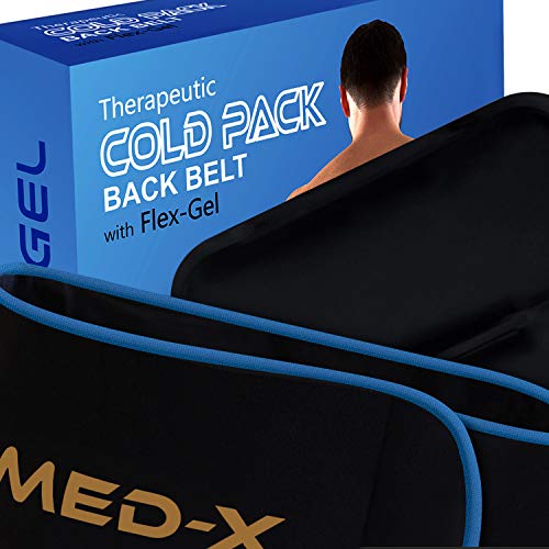 Back Pain Cold Reusable Ice Pack Belt Therapy for Lower Lumbar, Sciatic