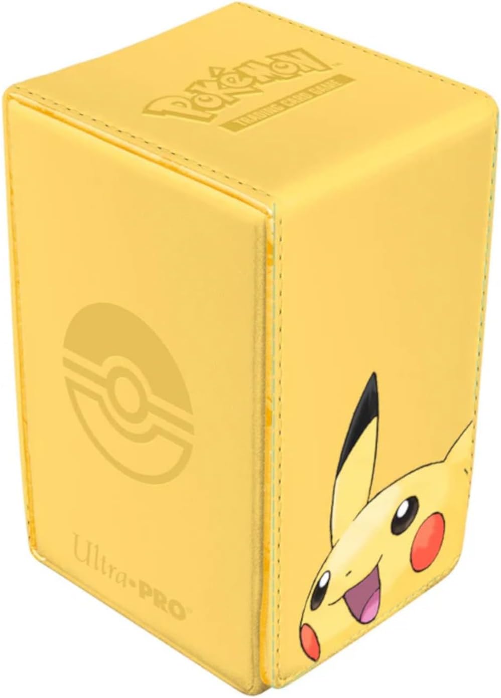 Ultra Pro | Pokemon: Pikachu Alcove Tower Deck Box | Trading Card Game Accessory