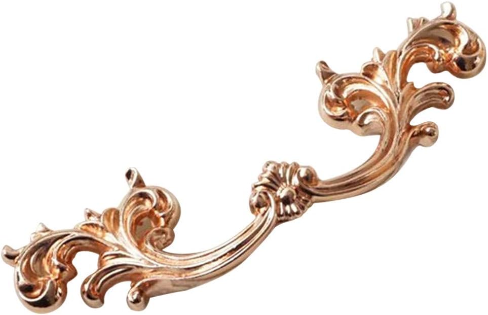 LBFEEL 2.5" 3.78" Rose Gold Drawer Pull Handles Dresser Knobs Shabby Chic Kitchen Cabinet Knob Door Hardware 64 96 mm (2.5" Hole Centers)