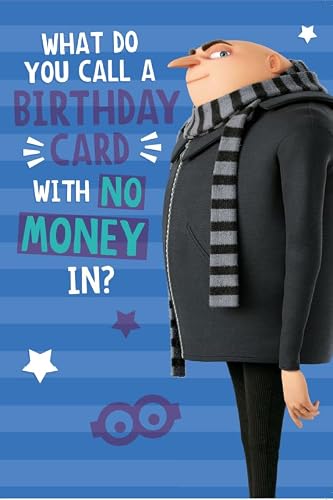DESPICABLE ME BIRTHDAY CARD