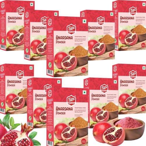 Image of SP Anardana Powder 1 kg | Dried Pomegranate Seed Powder | Natural Tangy & Fruity Flavor | for Chaat, Snacks, Curries, Chutneys & Indian Dishes