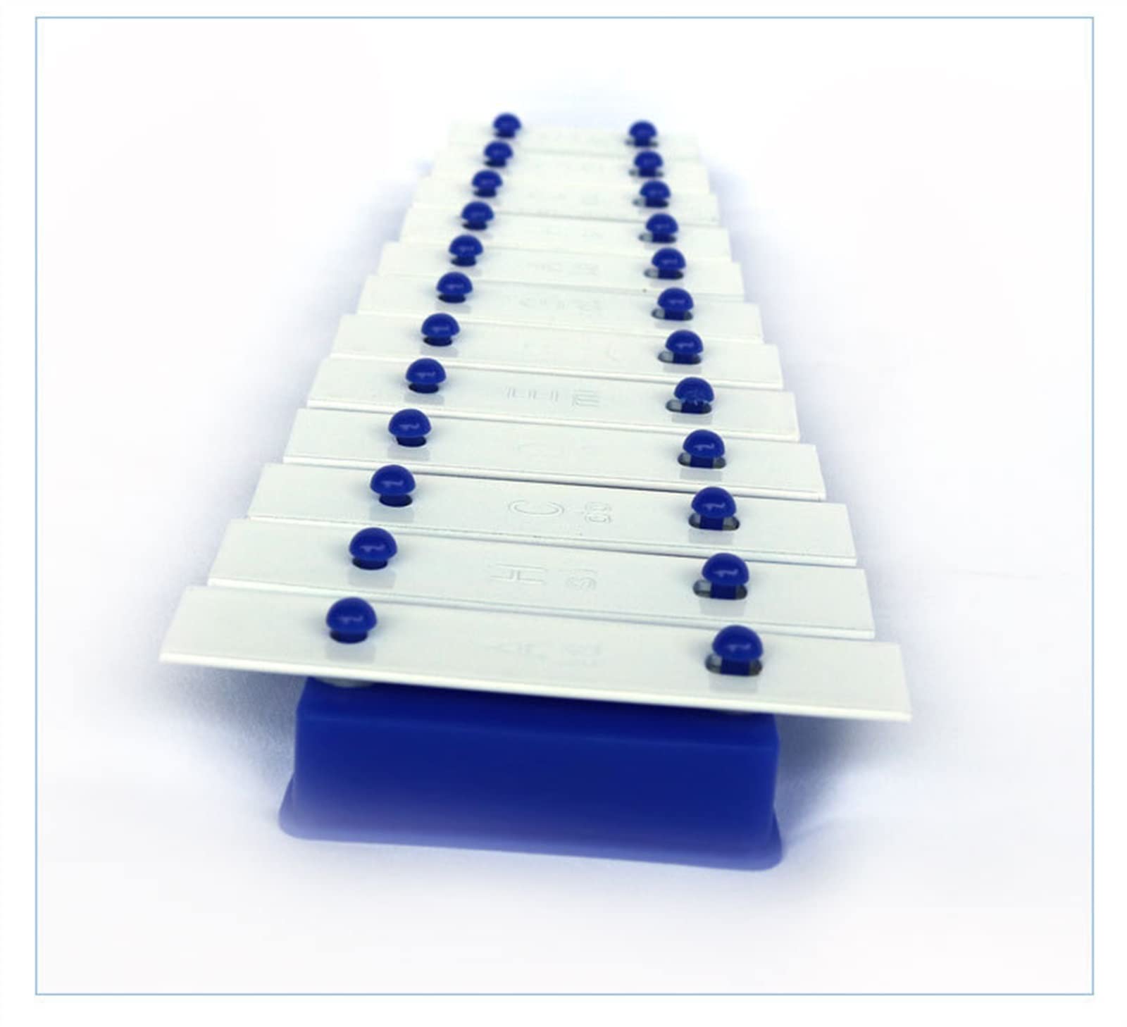 TSTS percusión Pianista De 12 Tonos, Instrumento De Percusión De Campana, Material Didáctico De Música, Piano De Golpe Manual, Placa De Aluminio para Piano