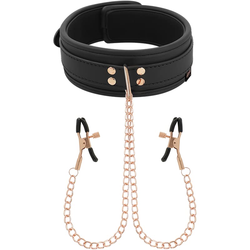 Sexy collare con pinzette per capezzoli nipple clamp bdsm pinzette capezzoli giorcvhie erotici di coppia feticismo bondage
