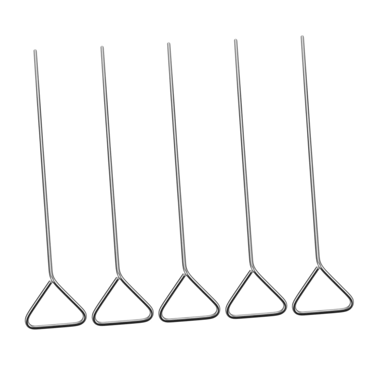 CHILDWEET 15pcs Stainless Steel Cell Spreader Lab Tool for Easy Cell Coating and Spreading and Reusable Lightweight Design for Laboratory Use