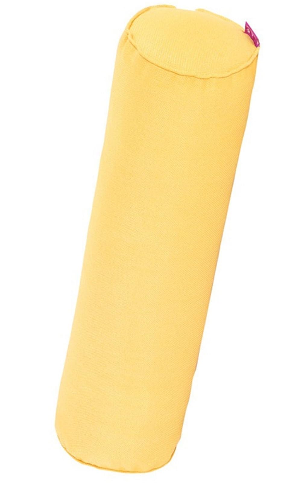 BLLMTEAR Neck Roll Pillow with Zipper - Full Moon Bolster/Round Cylinder Pillow Case for Bedroom, Living Room, Sofa - Removable Solid Color Cervical Throw Pillow Covers(7,20x100cm/8x39.3in)