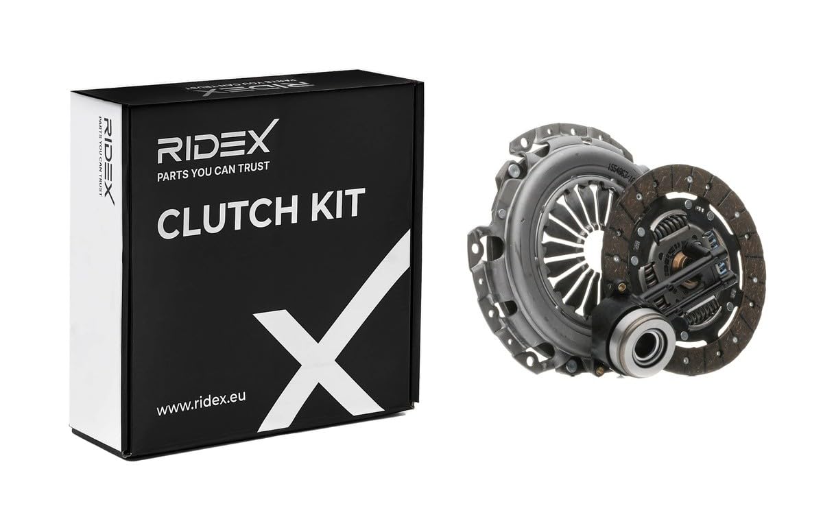 Zestaw sprzęgła RIDEX 479C3020 Kompatybilny z MAZDA 2 DY, FORD Fiesta Mk5 Van FUSION JU Fiesta Mk6 Hatchback JH1, JD1, JH3, JD3